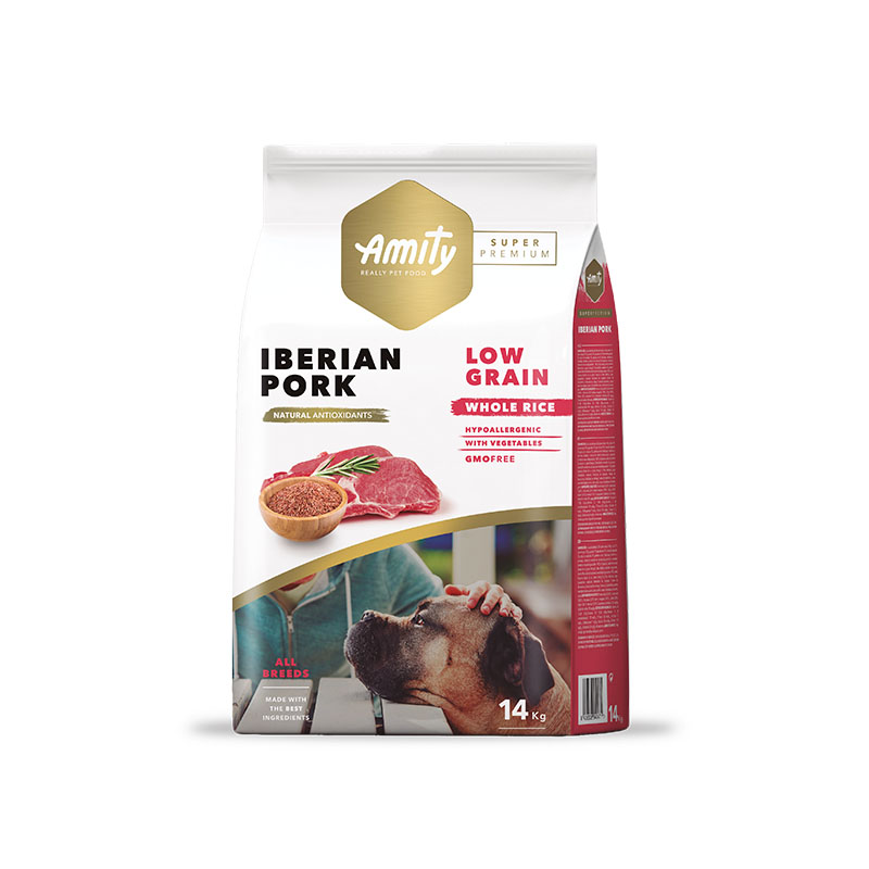 Amity - Alimento Perro Adulto Low Grain Iberian Cerdo