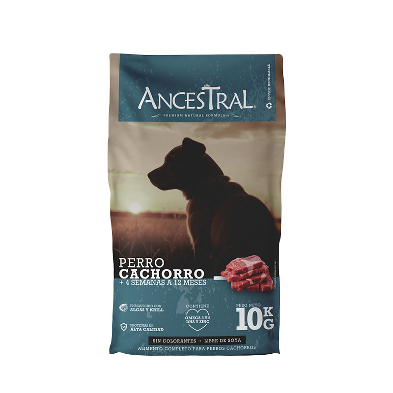 Ancestral - Alimento para Cachorro Raza Mediana y Grande