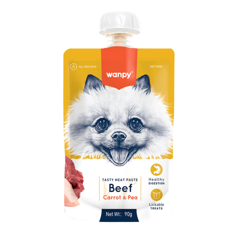 Wanpy - Tasty Dog Beef, Carrot & Pea