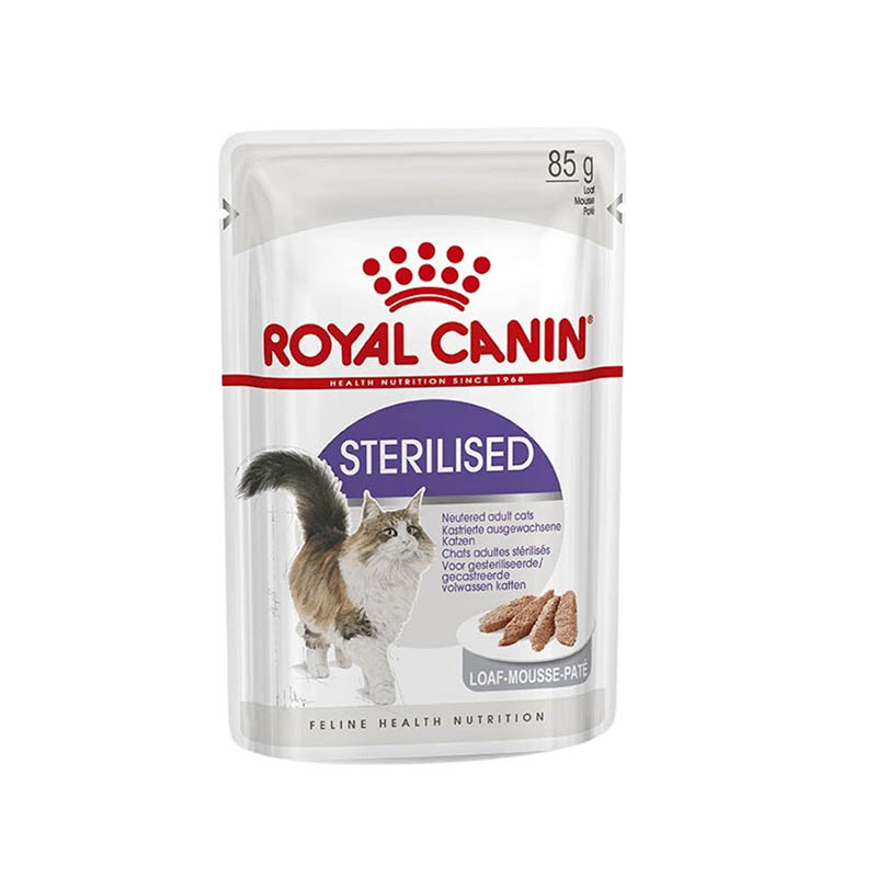 Royal Canin - Alimento Húmedo Sterilised Felino Pouch