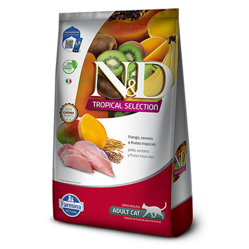 N&D Tropical Selection - Alimento Para Gato Adulto Pollo