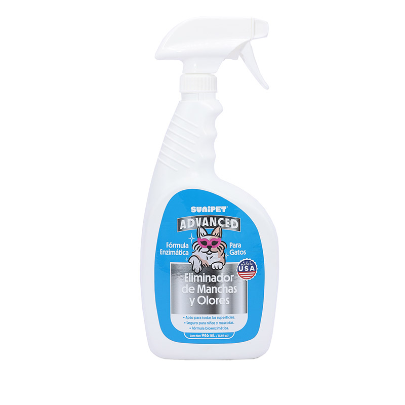 SuniEnzimático -  Advanced Eliminador de Olores y Manchas para Gatos