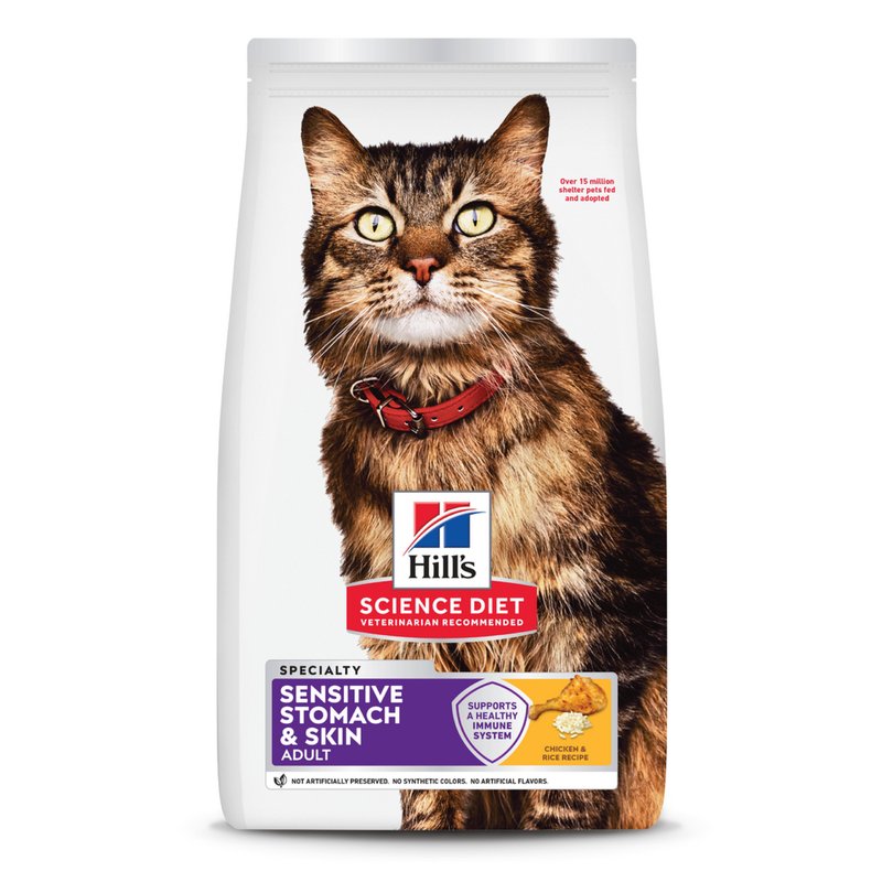 Hills Science Diet - Adult Sensitive Stomach & Skin Cat