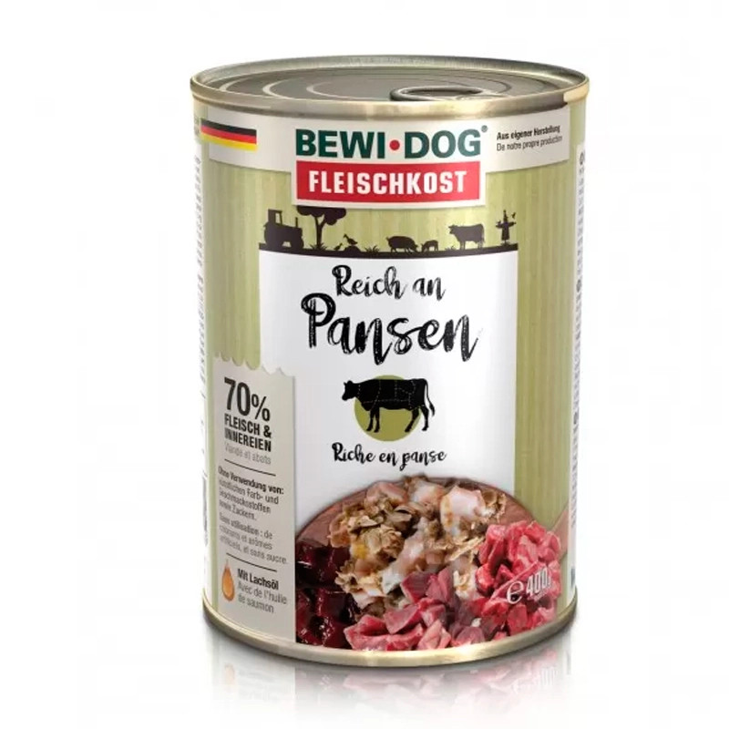Bewidog - Alimento Húmedo para Perro Rico En Panza
