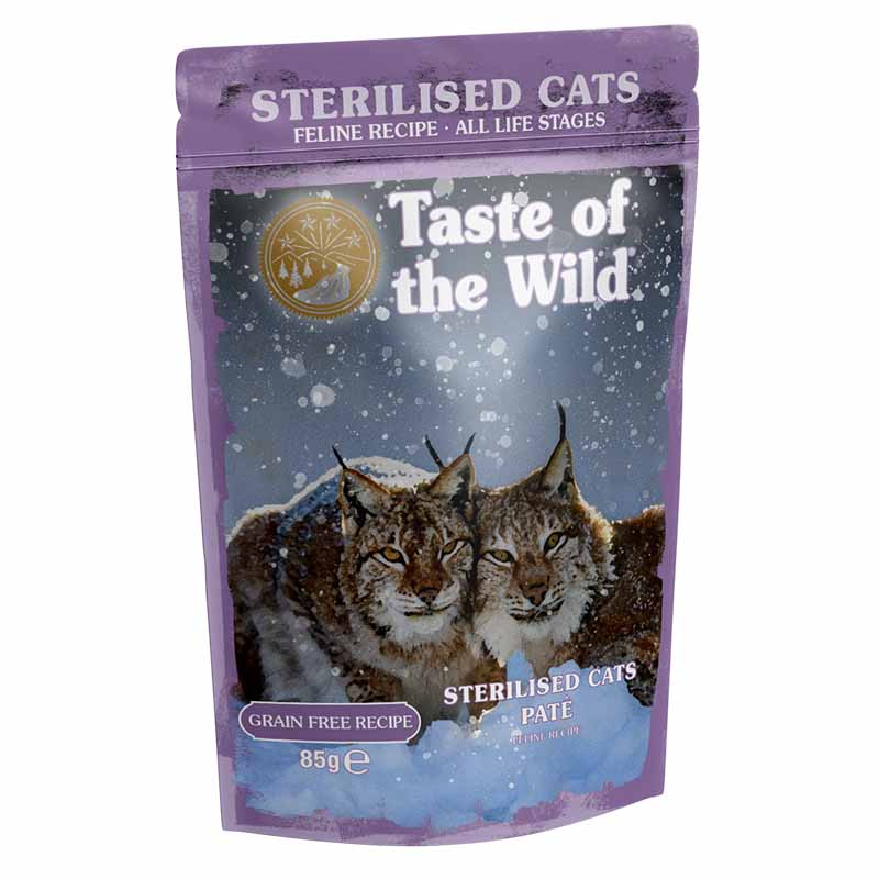Taste Of The Wild - Alimento Húmedo Gato Esterilizado Pate