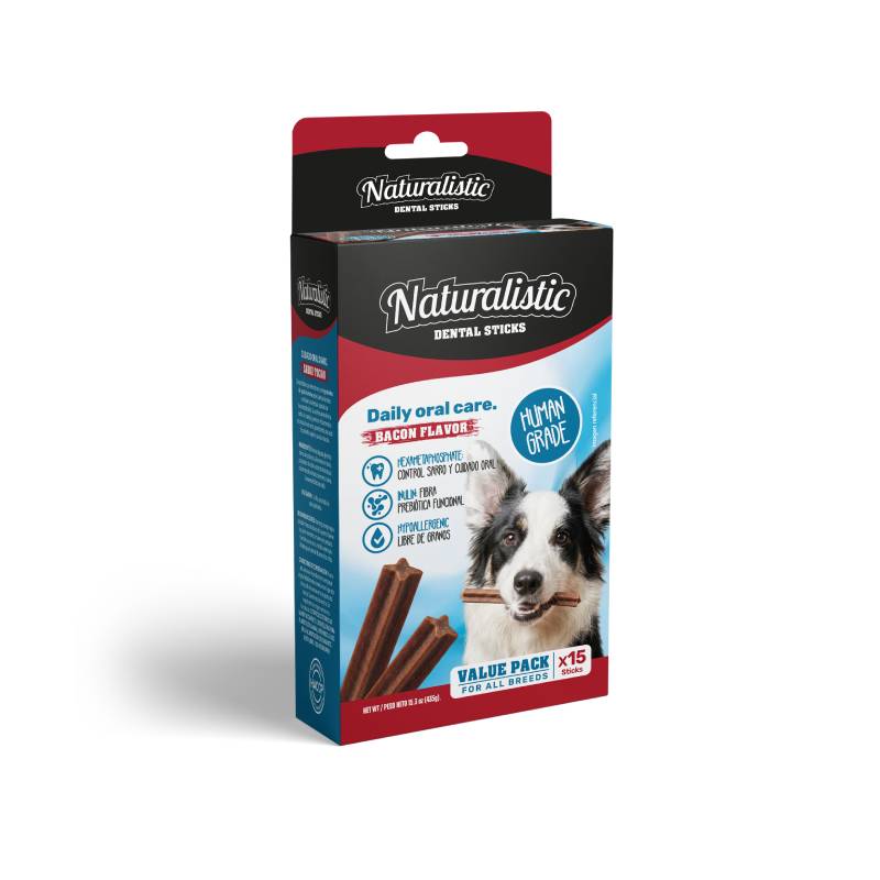 Naturalistic - Dental Stick Bacon Flavor