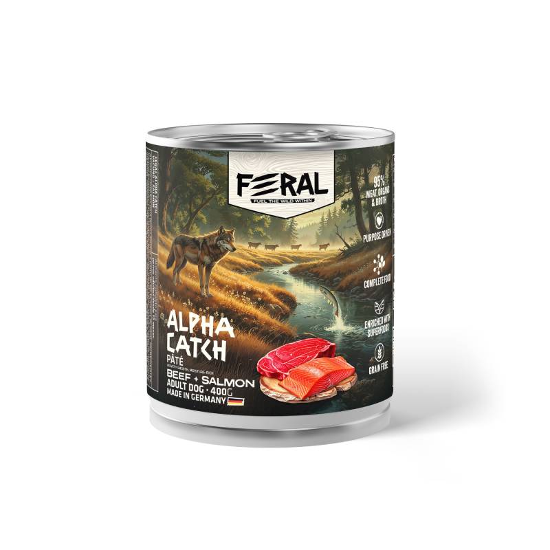 Feral - Paté Adult Alpha Catch Beef & Salmon