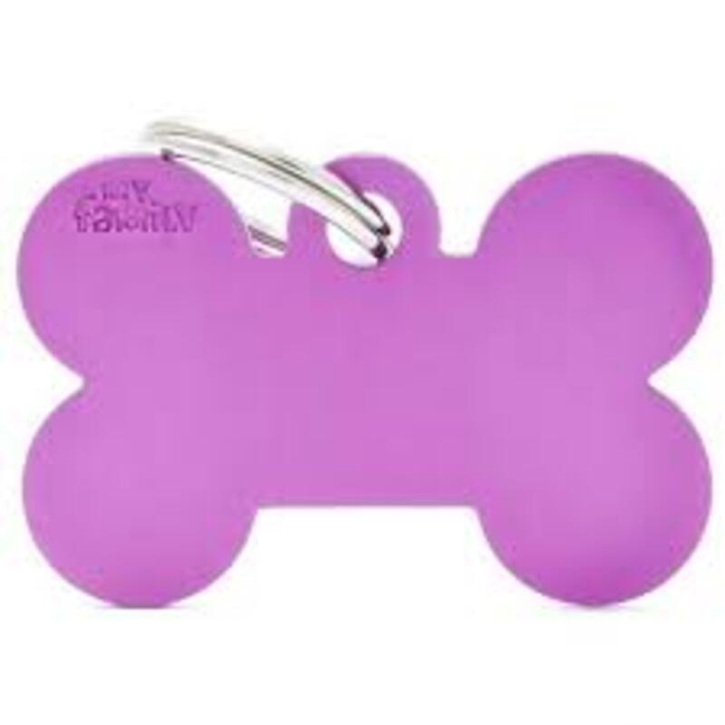 My Family - Plaquita Big Bone Aluminum Purple