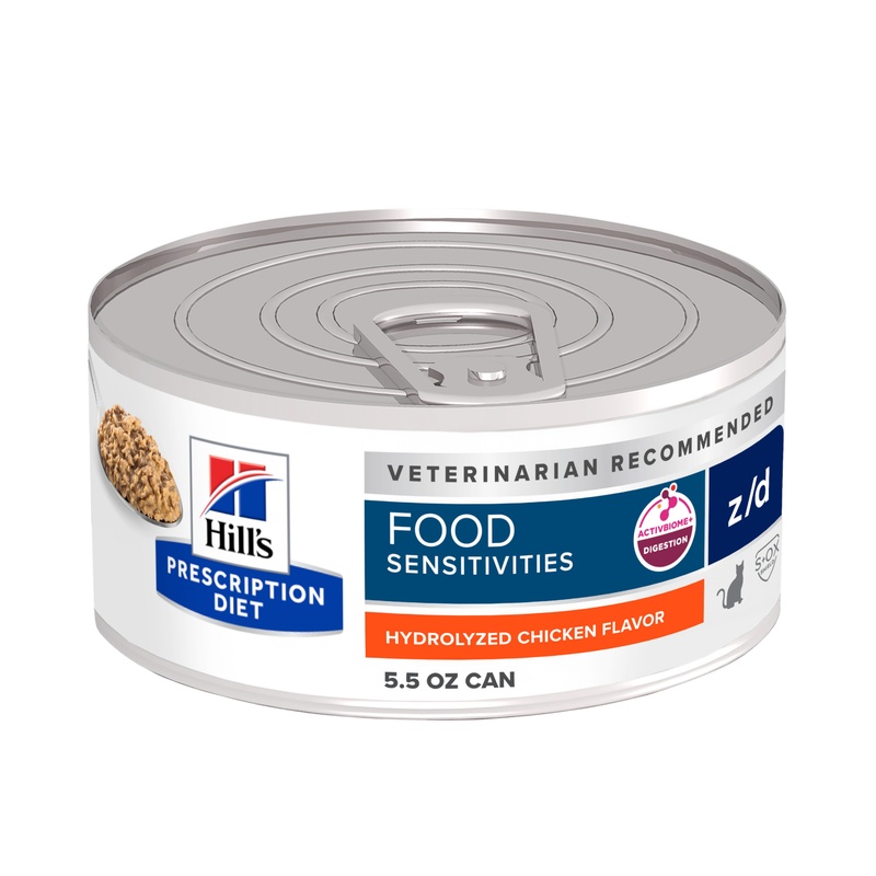 Hills Presc Diet - Z/D Skin Food Sensitivities Cat Lata