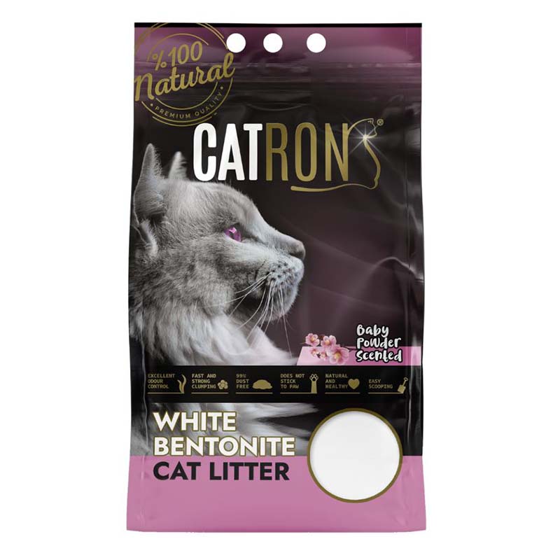 Catron - Arena Ultra Aglutinante Talco De Bebé