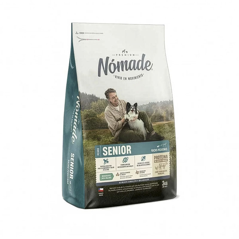 Nomade - Alimento Senior Razas Pequeña