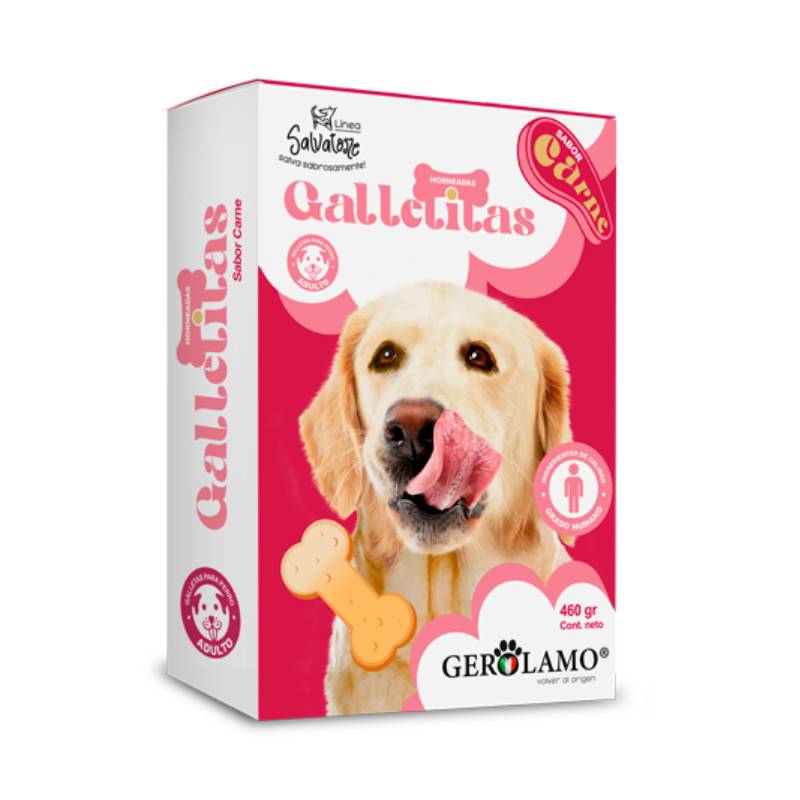 Gerolamo - Galleta Hueso Adulto Clasica Carne