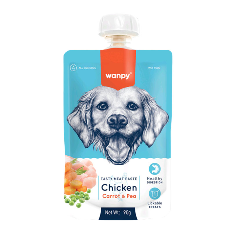 Wanpy - Tasty Dog Chicken, Carrot & Pea