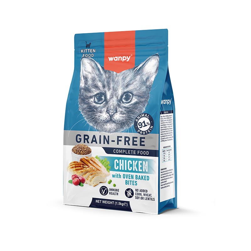 Wanpy - Alimento Para Gatito Pollo