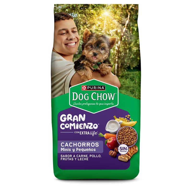 Dog Chow - Alimento Cachorros Minis y Pequeños Carne y Pollo