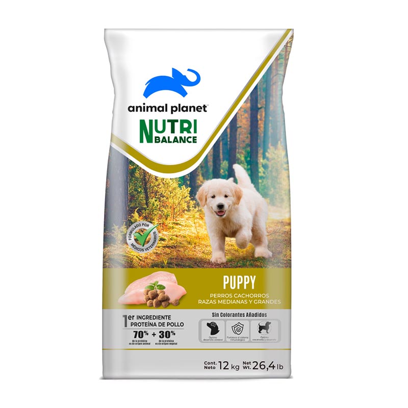 Animal Planet - Alimento Cachorros Raza Mediana y Grande