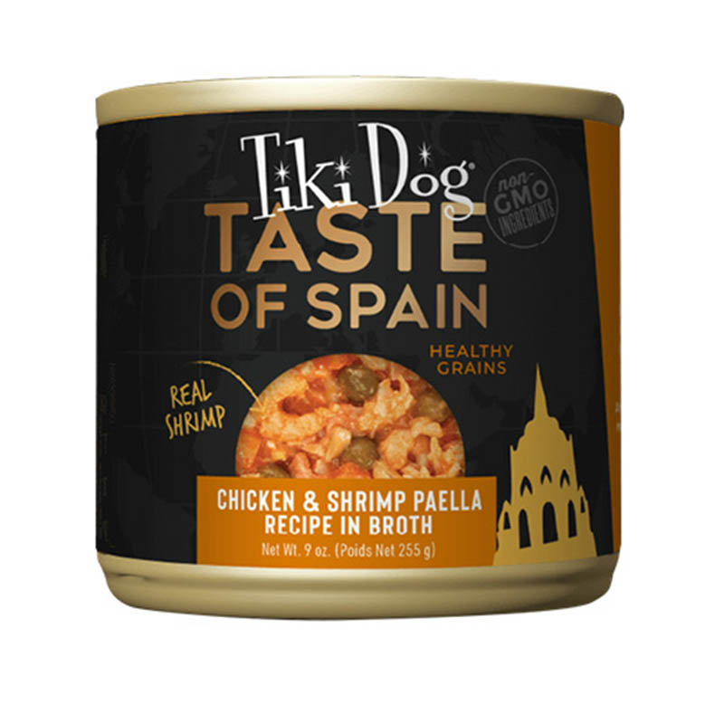 Tiki Dog - Taste Of Spain Chicken Y Shrimp Paella