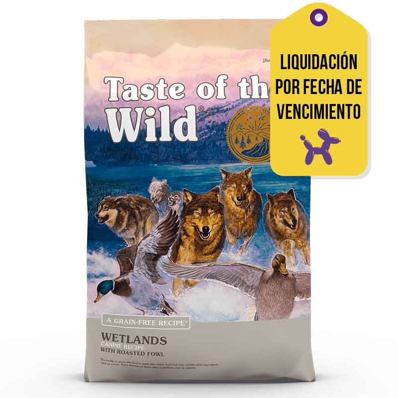 Taste Of The Wild - Wetlands Canine with Roasted Fowl FV. 08-03-2026