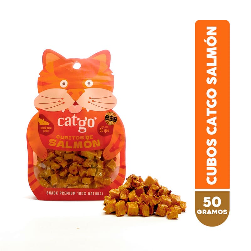 Catgo - Bocados Cubos De Salmon