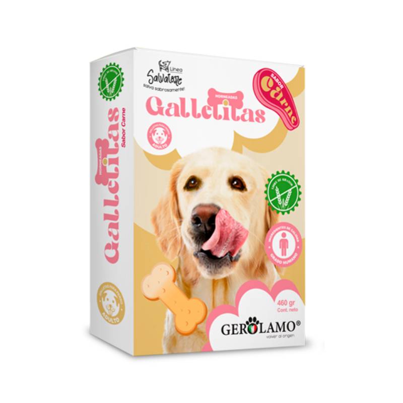 Gerolamo - Galleta Hueso Gf Adulto Carne