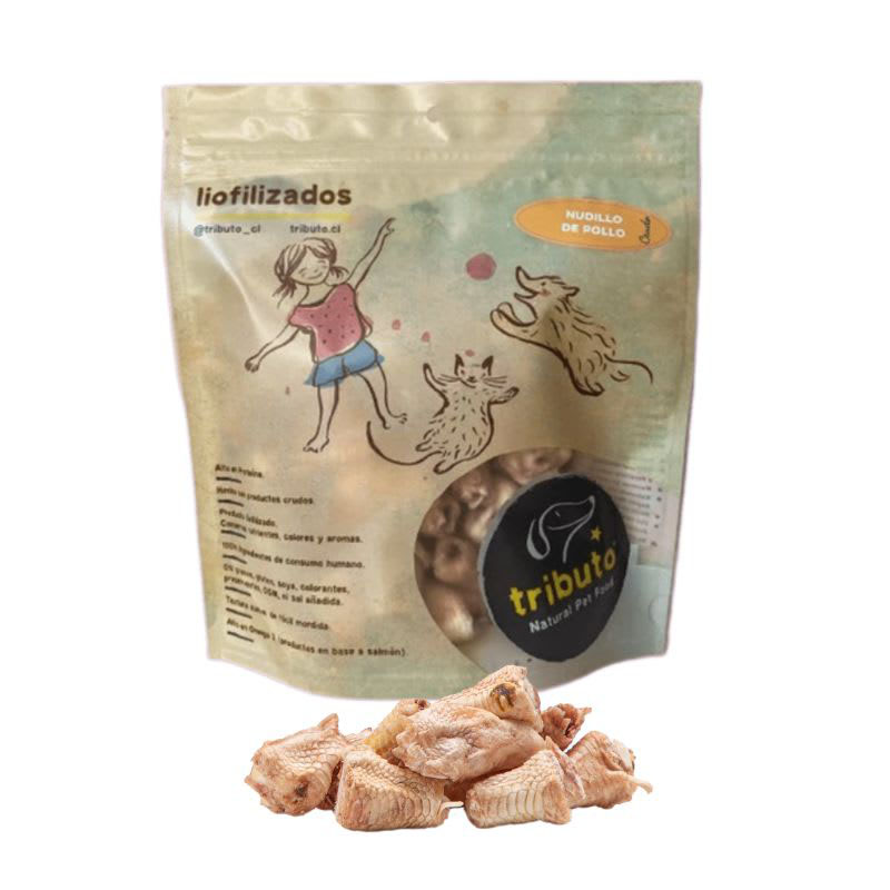 Tributo - Snack Liofilizado Crudo Nudillo Pollo