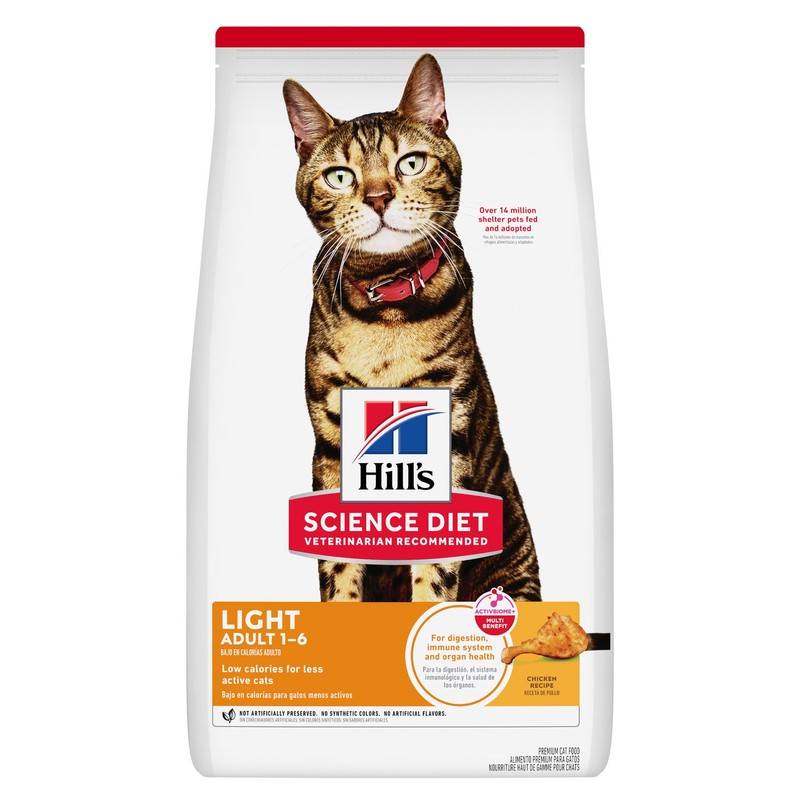 Hills Science Diet - Adult Light Chicken Recipe Cat