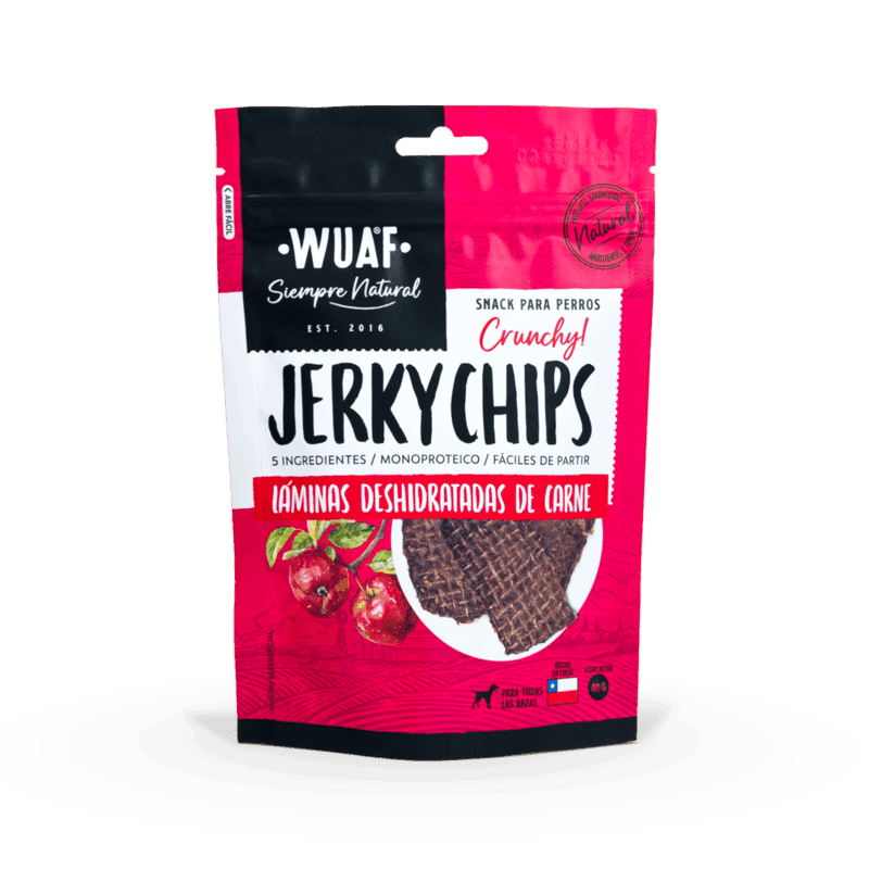 Wuaf - Snack Jerky Carne Chips para Perro