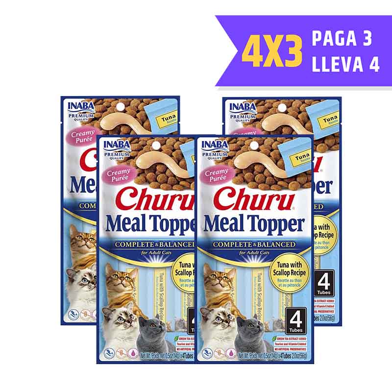 Churu - Meal Topper Cat Tuna Scallop