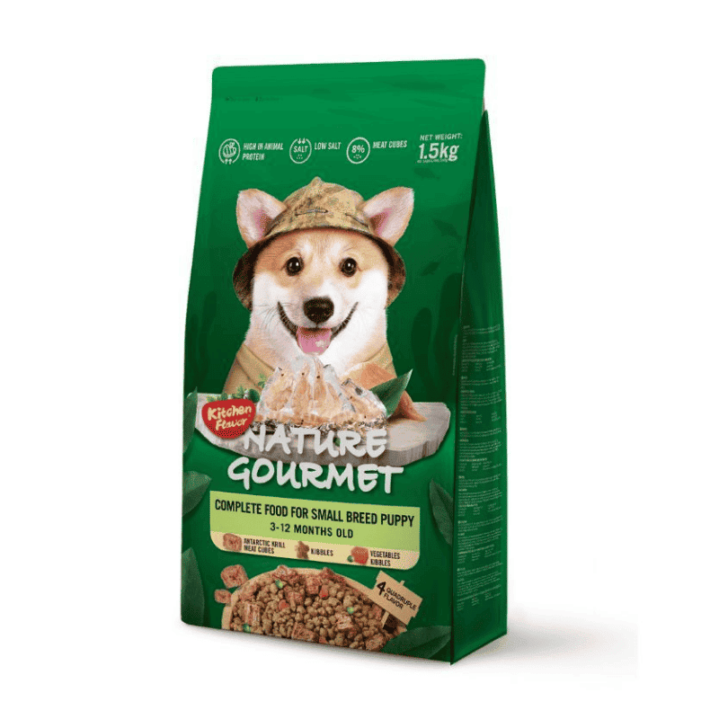 Kitchen Flavor - Alim. Nature Gourmet Cachorro Mini Krill