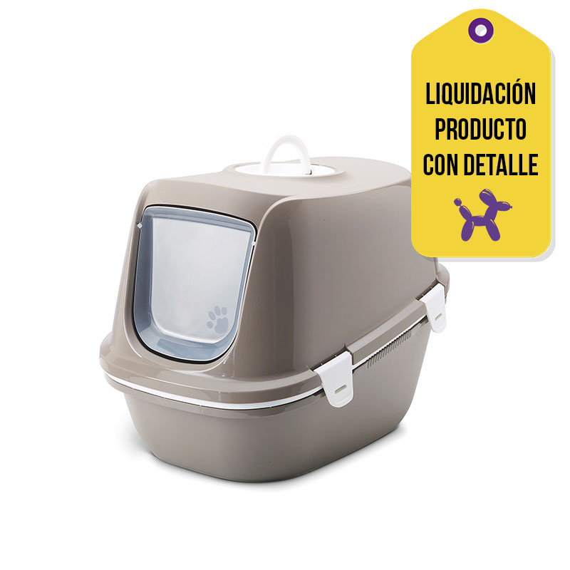 Savic - Baño Arenero Sanitario Reina Techo con Rayones