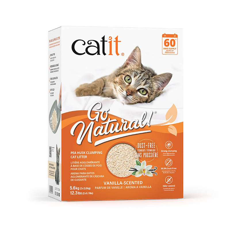 Catit - Go Natural Arena Biodegrable Vainilla