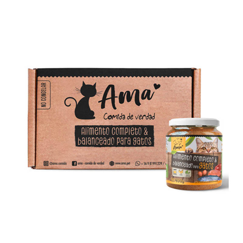 Ama - Alimento Húmedo Esterilizado para Gatos