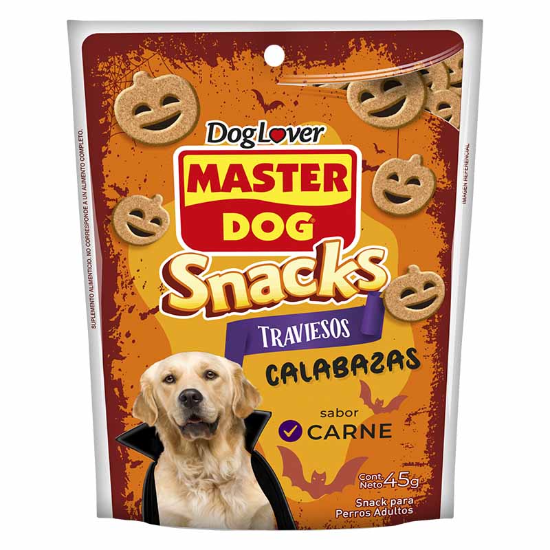 Master Dog - Snack Halloween Calabazas