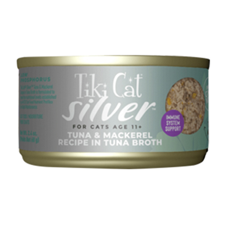 Tiki Cat - Alimento Húmedo Silver Tuna And Mackerel Cat