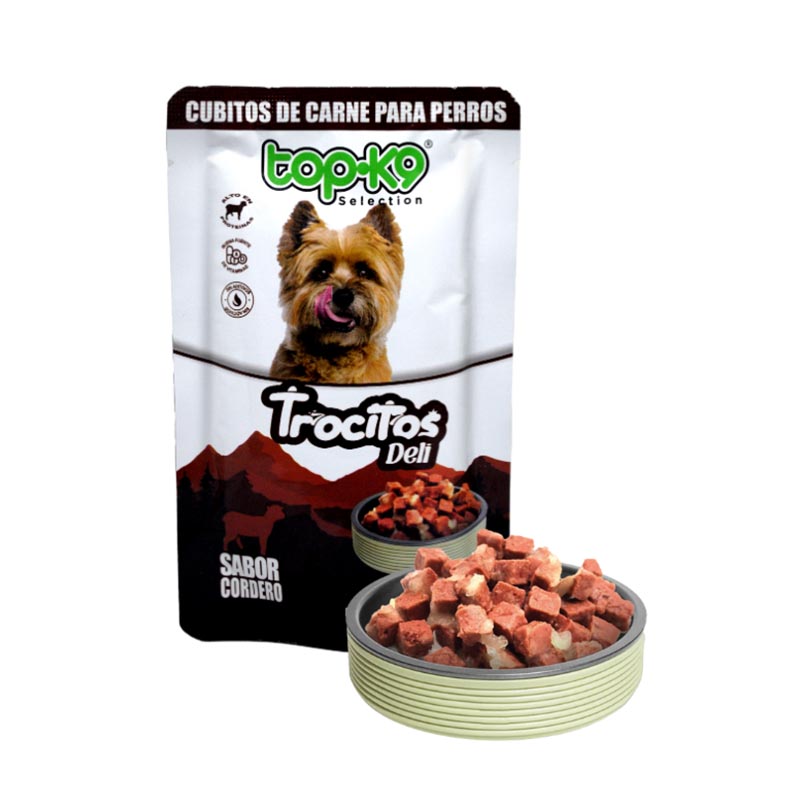 Topk9 - Snacks Trocitos Deli para Perro