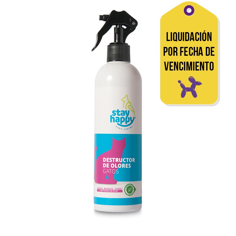 Stay Happy - Destructor de Olores Gato F.V. 24-04-2026