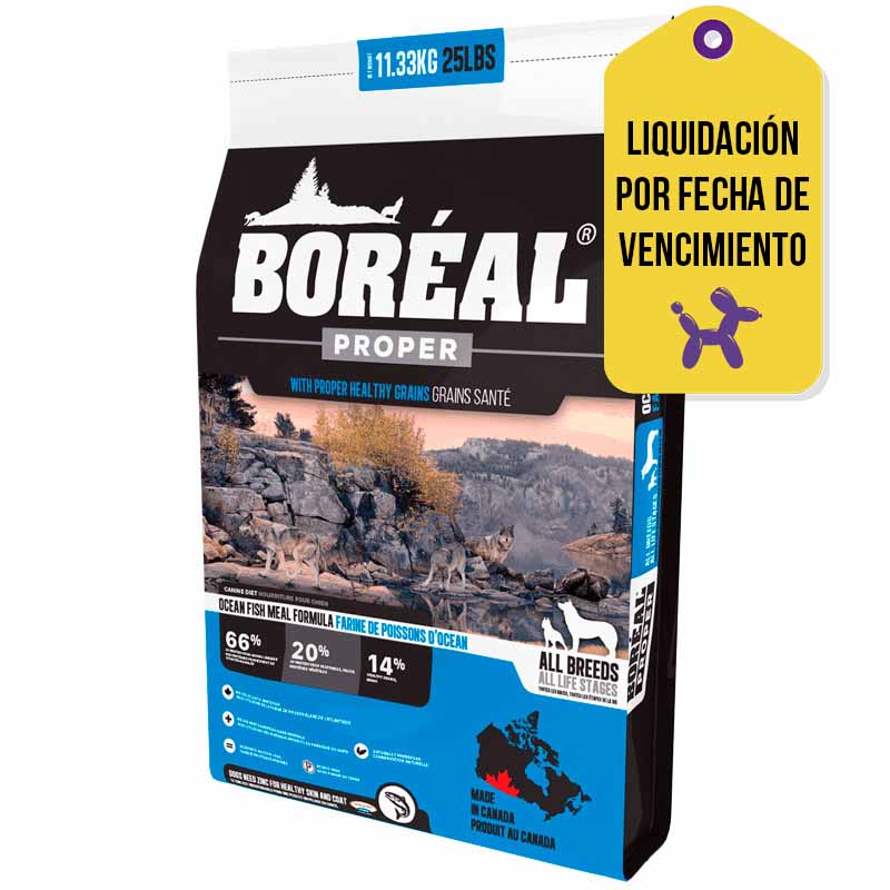 Boreal - Alimento Perro Proper Ocean Fish F.V. 10-09-2026