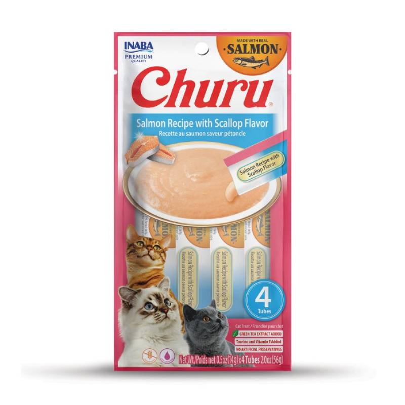 Churu - Cat Salmon Recipe with Scallop