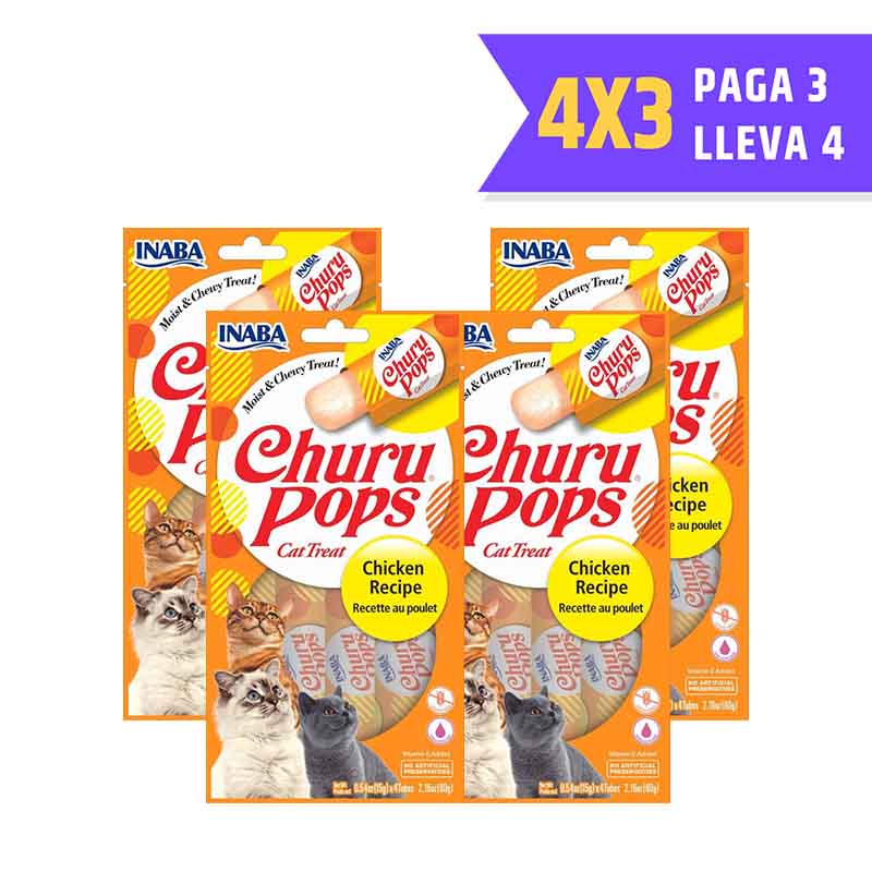 Churu Pops - Pollo para Gatos