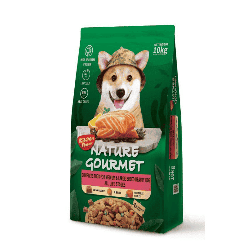 Kitchen Flavor - Alim Nature Gourmet Salmón R. Med/G Pelaje