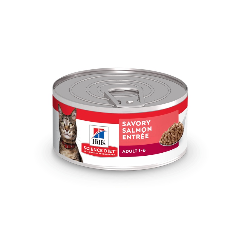 Hills Science Diet - Savory Salmón Entrée Cat Lata