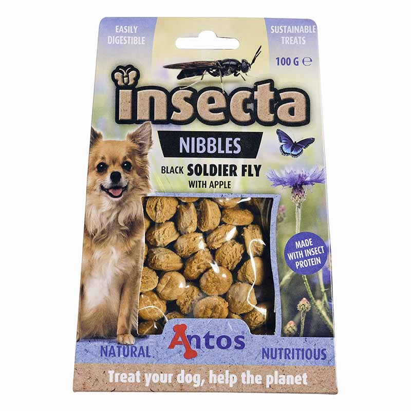 Antos - Snack Insecta Black Soldier Fly & Apple para Perro