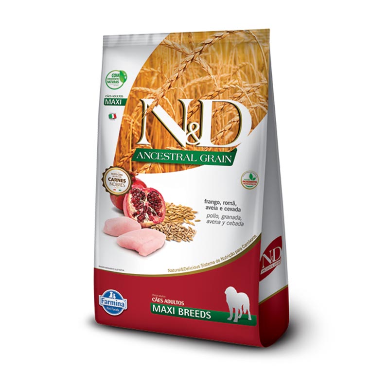 N&D Ancestral - Alimento para Perro Adulto Raza Maxi Pollo