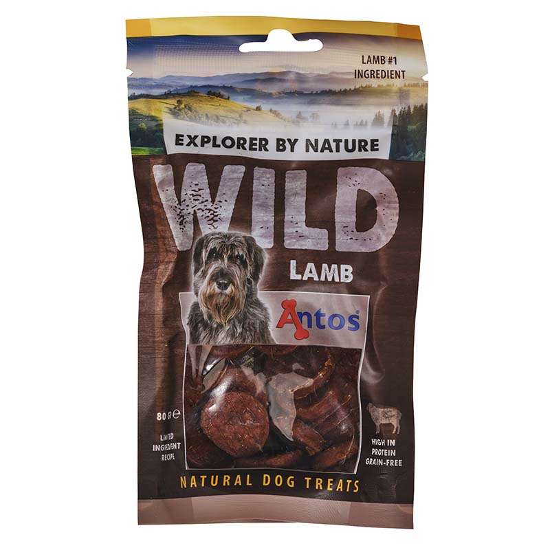 Antos - Snack Wild Cordero para Perro