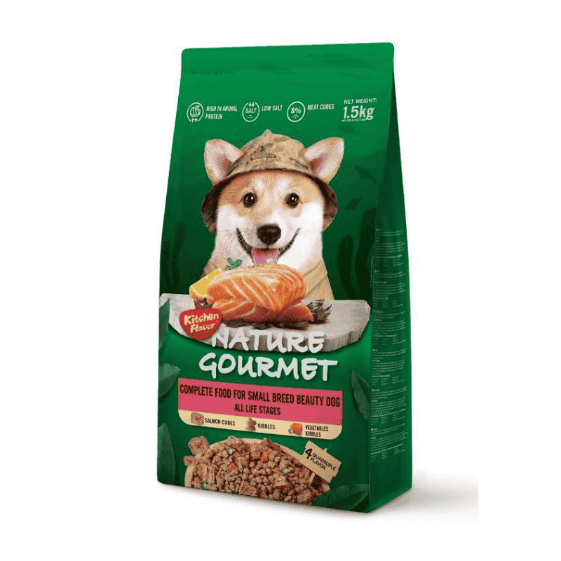 Kitchen Flavor - Alim Nature Gourmet Salmón R. Peq Pelaje