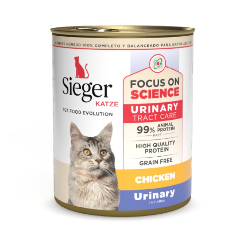 Sieger - Alimento Húmedo Gato Urinary