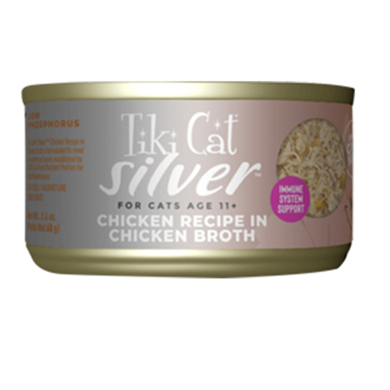 Tiki Cat - Alimento Húmedo Silver Chicken