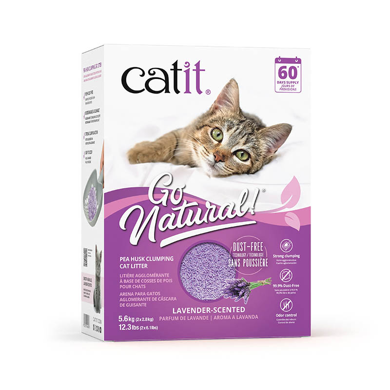 Catit - Go Natural Arena Biodegrable Lavanda