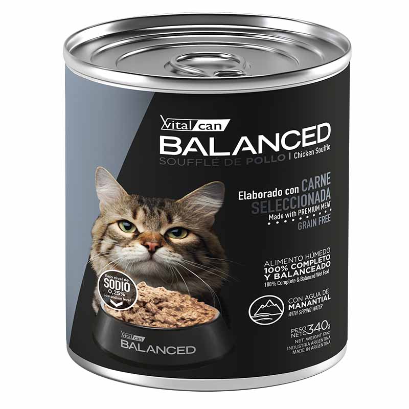 Vitalcan Balanced - Alimento húmedo Gato Senior Pollo