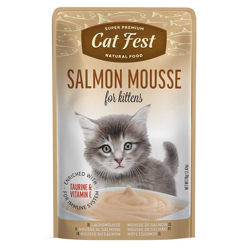 Cat Fest - Mousse De Salmón para Gatito